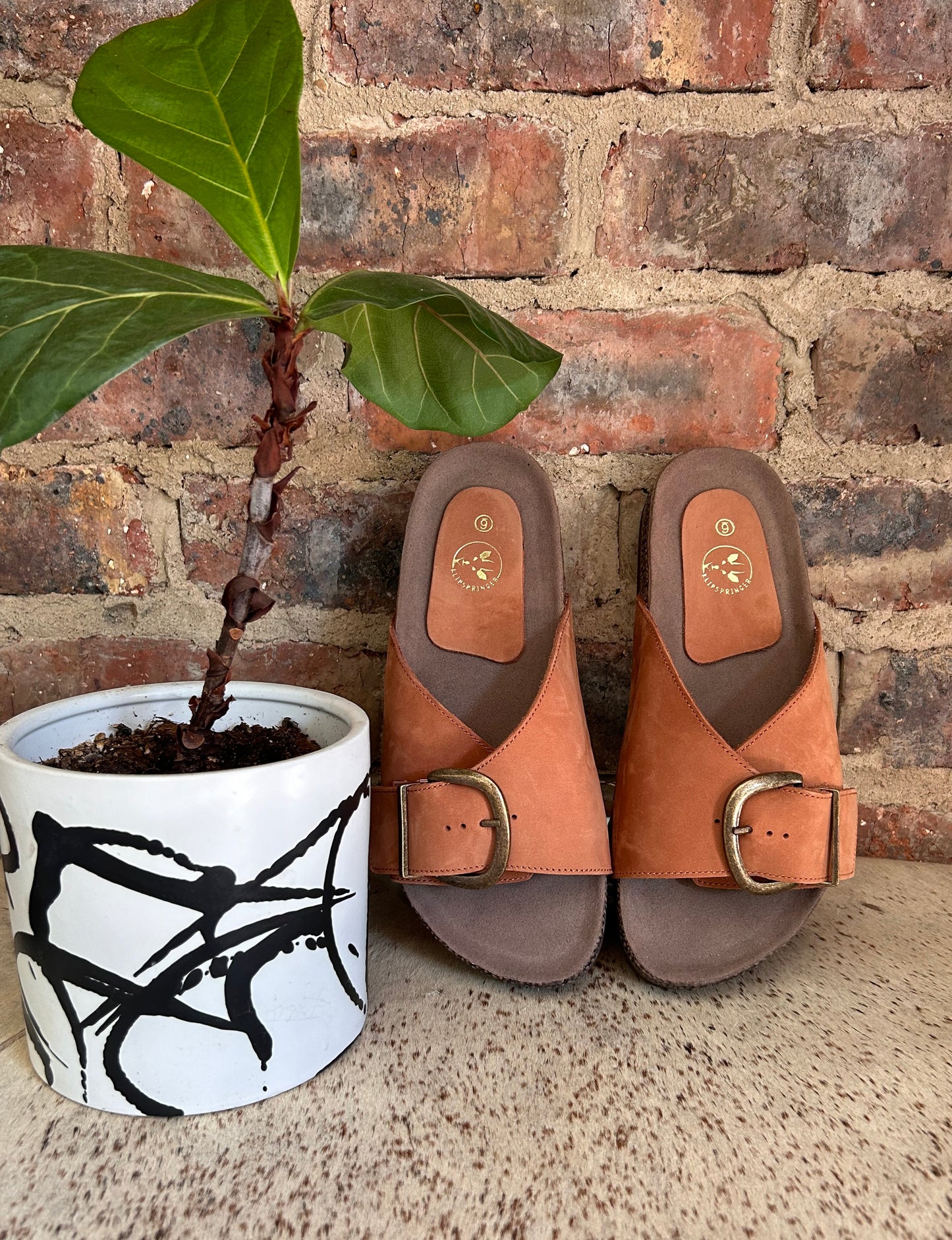 Protea Ladies Sandal - Pink / Black / Brown