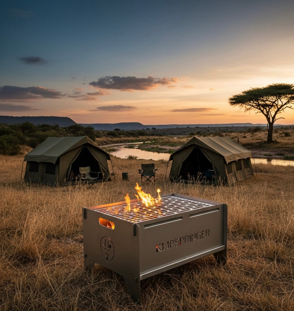 Fold-Up Stainless Steel Braai