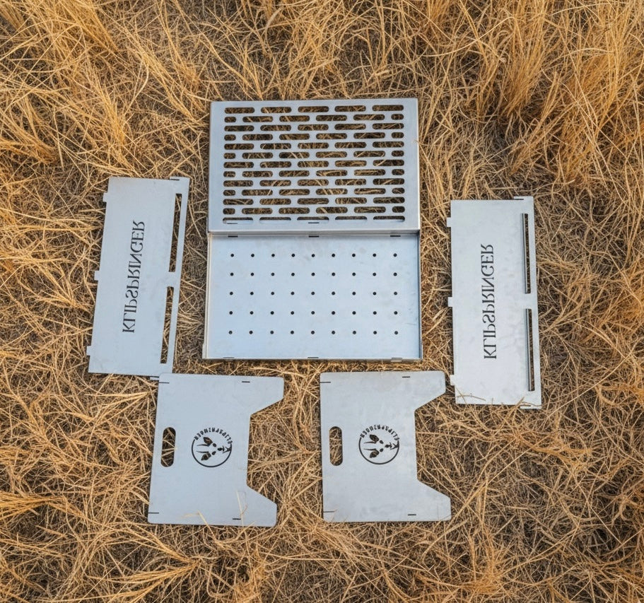 Fold-Up Stainless Steel Braai