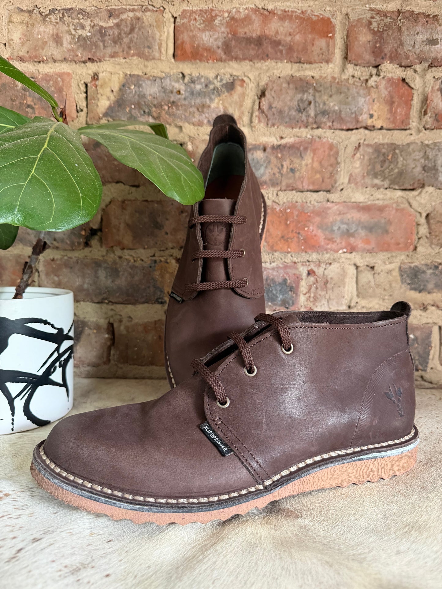 Mens Flat Sole Vellie