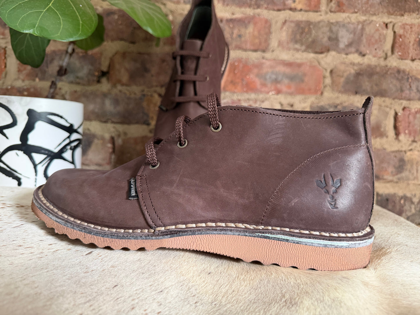 Mens Flat Sole Vellie