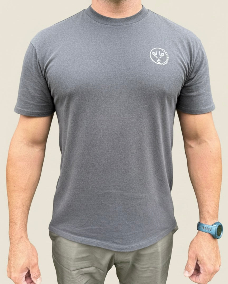 Mens Charcoal T