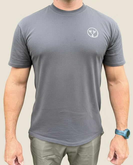 Mens Charcoal T